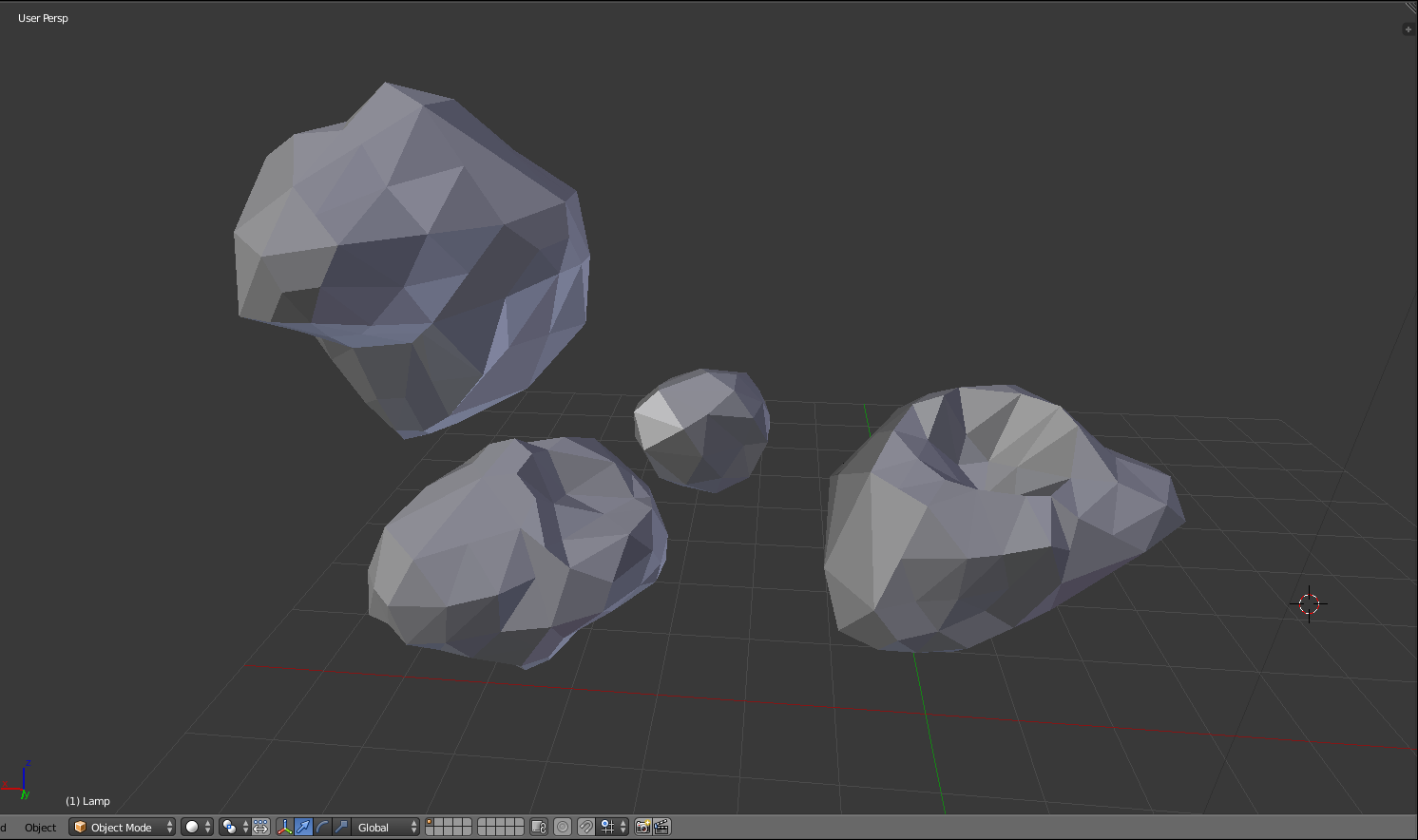 asteroids obj